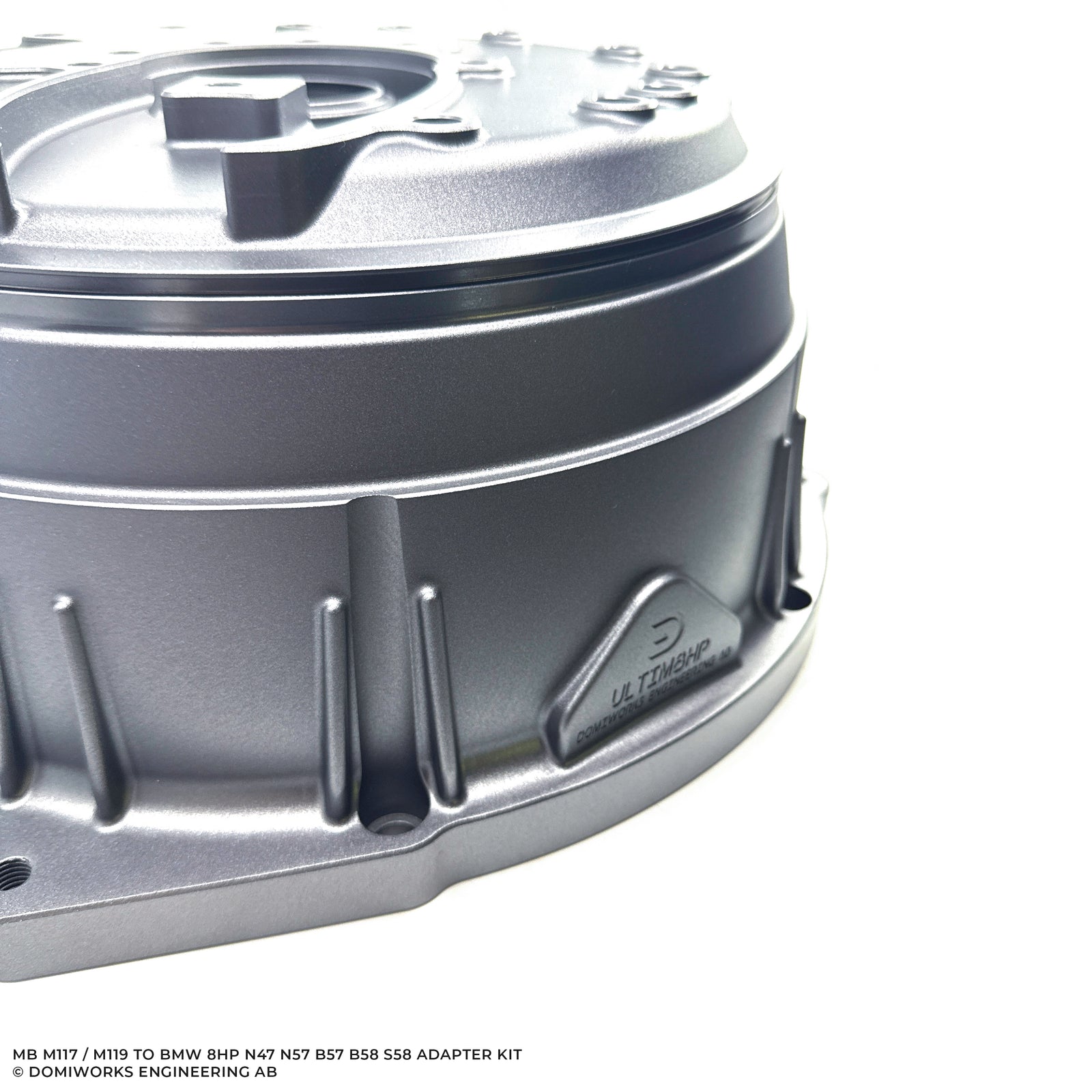 Toyota 1JZ/2JZ Ultim8HP Bellhousing Kit for 8HP95 Dodge Trackhawk