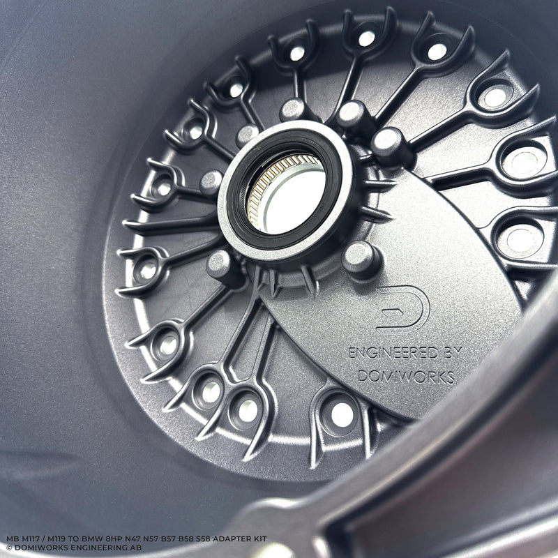 Toyota 1JZ/2JZ Ultim8HP Bellhousing Kit for 8HP95 Dodge Trackhawk