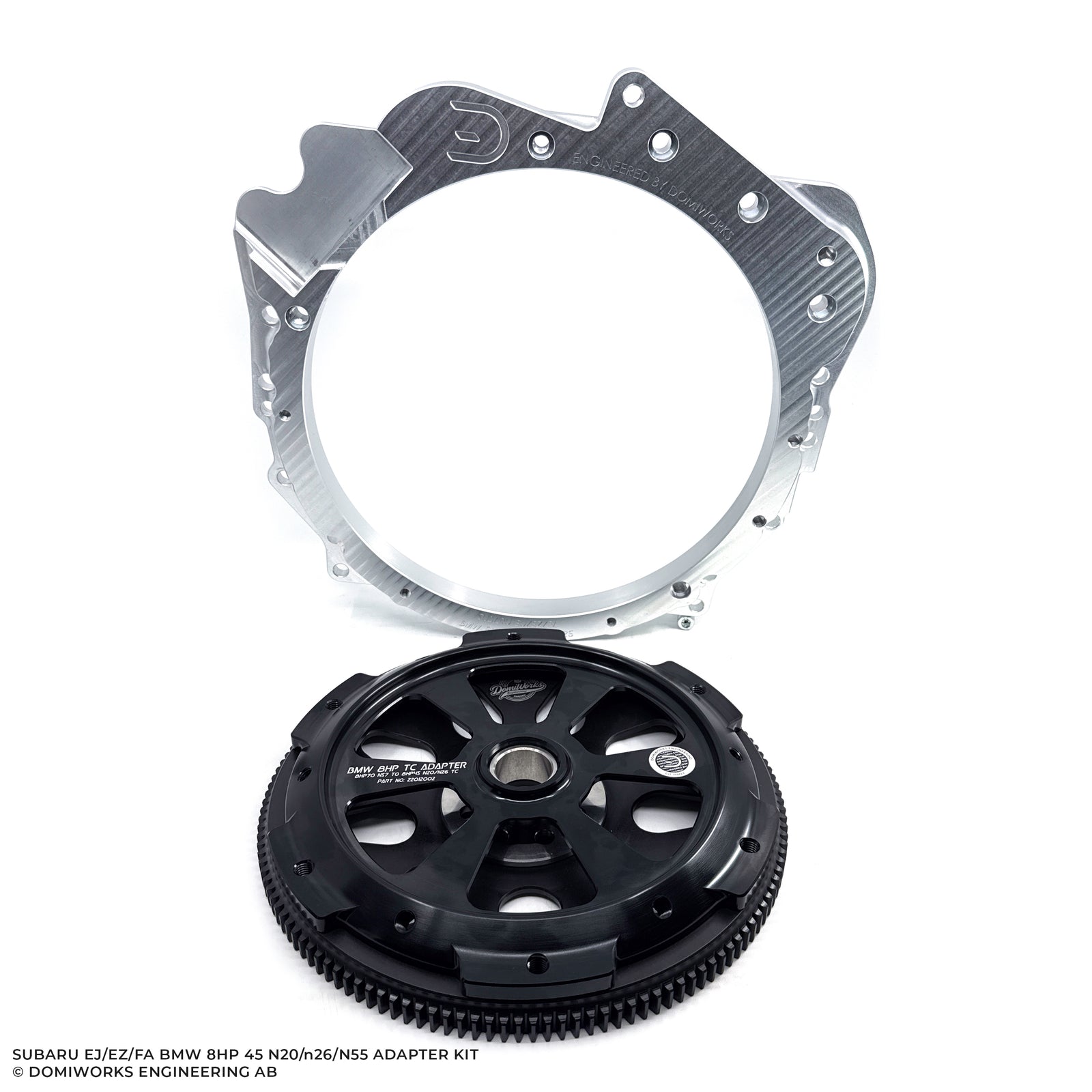 Subaru EJ/EZ/FA to BMW 8HP45 N20/N26 Adapter Kit – DomiWorks