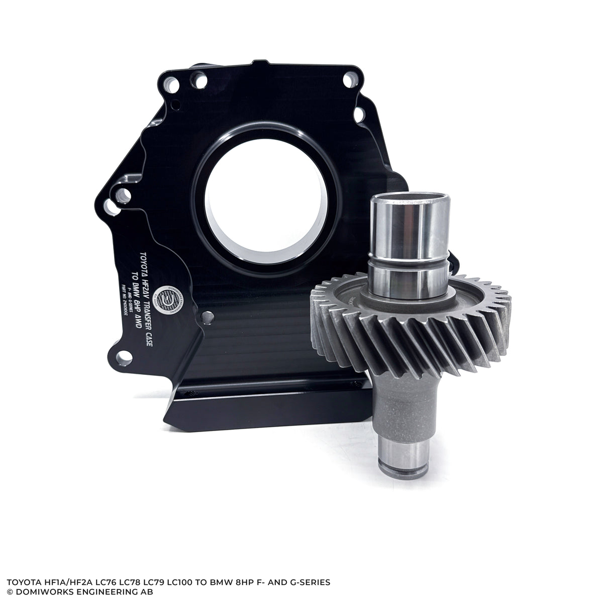 Toyota HF1A/HF2A LC76 LC78 LC79 LC100 Transfer Case Adapter kit - BMW 8HP AWD