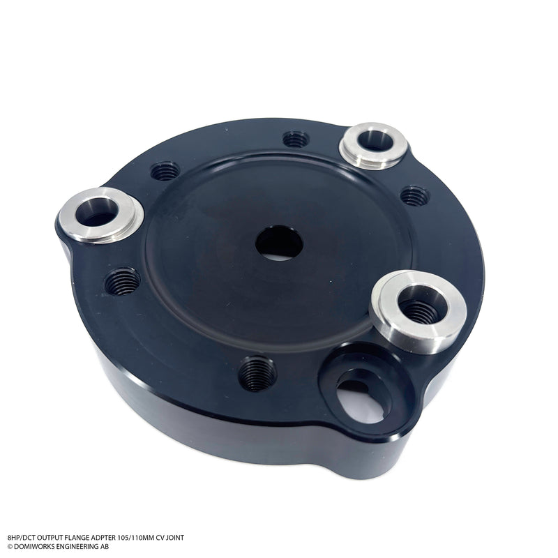 8HP / DCT Output Flange adapter 105-110mm with 18mm or 22mm inserts - CV Joint