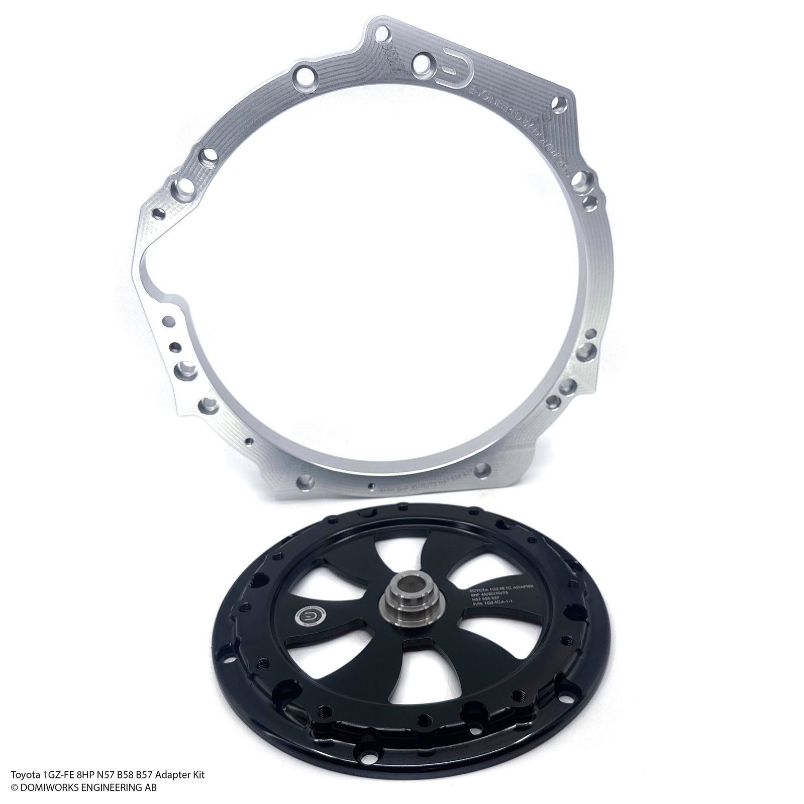 Toyota 1GZ-FE V12 to BMW 8HP 45/50/70/75 N57 B58 B57 Adapter Kit
