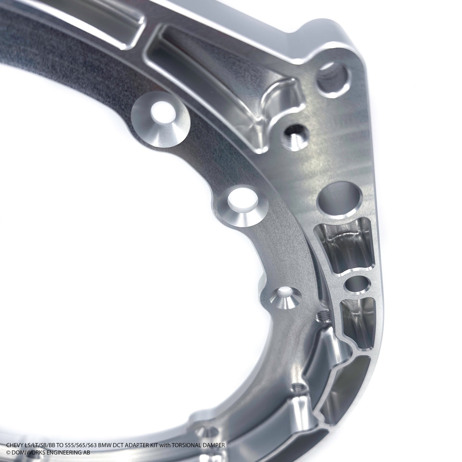 Chevy LS/LT/SB/BB to S55/S65/S63 DCT Adapter Kit with Torsional