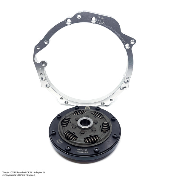 Toyota 1GZ-FE V12 to Porsche PDK 981 Adapter kit – DomiWorks