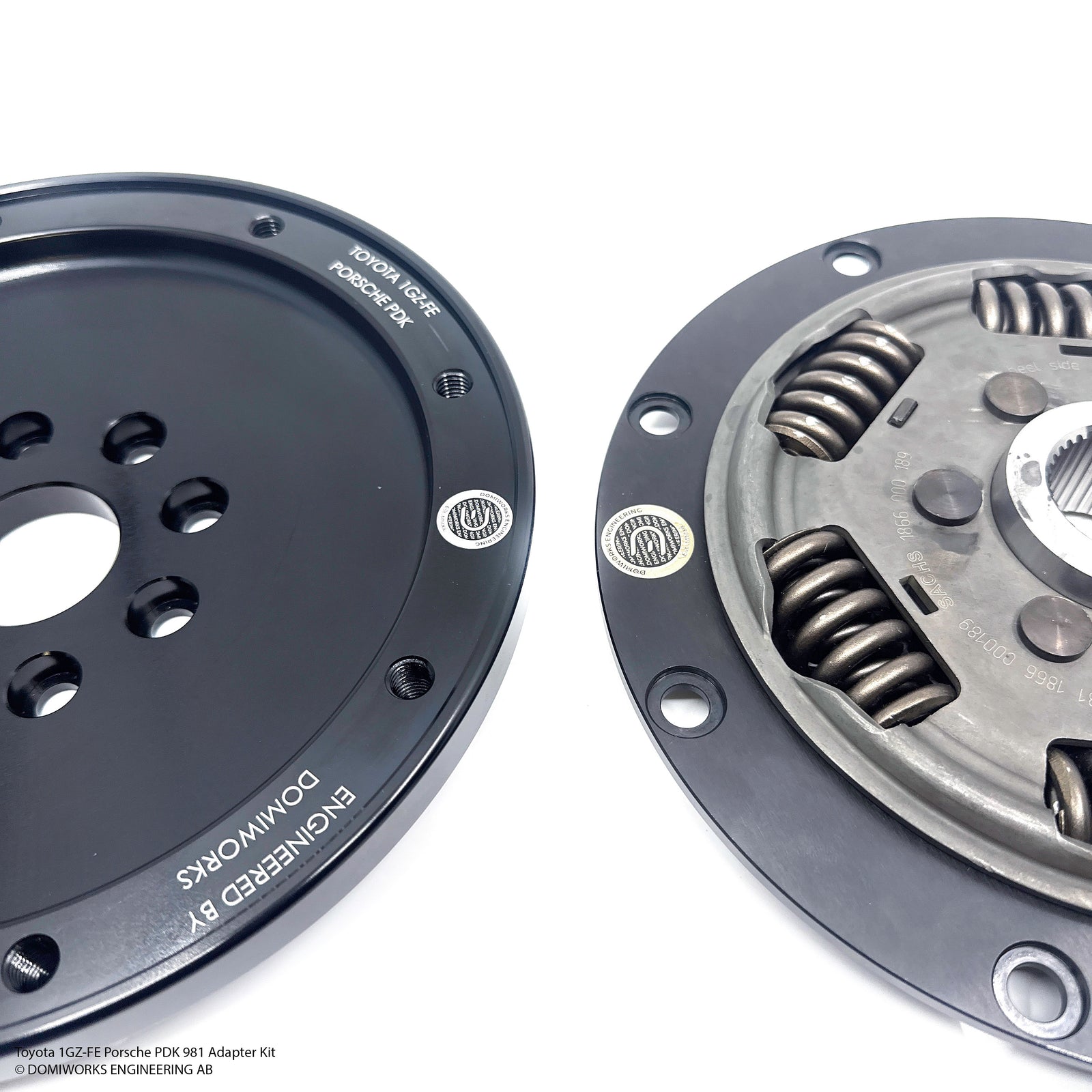 Toyota 1GZ-FE V12 to Porsche PDK 981 Adapter kit – DomiWorks