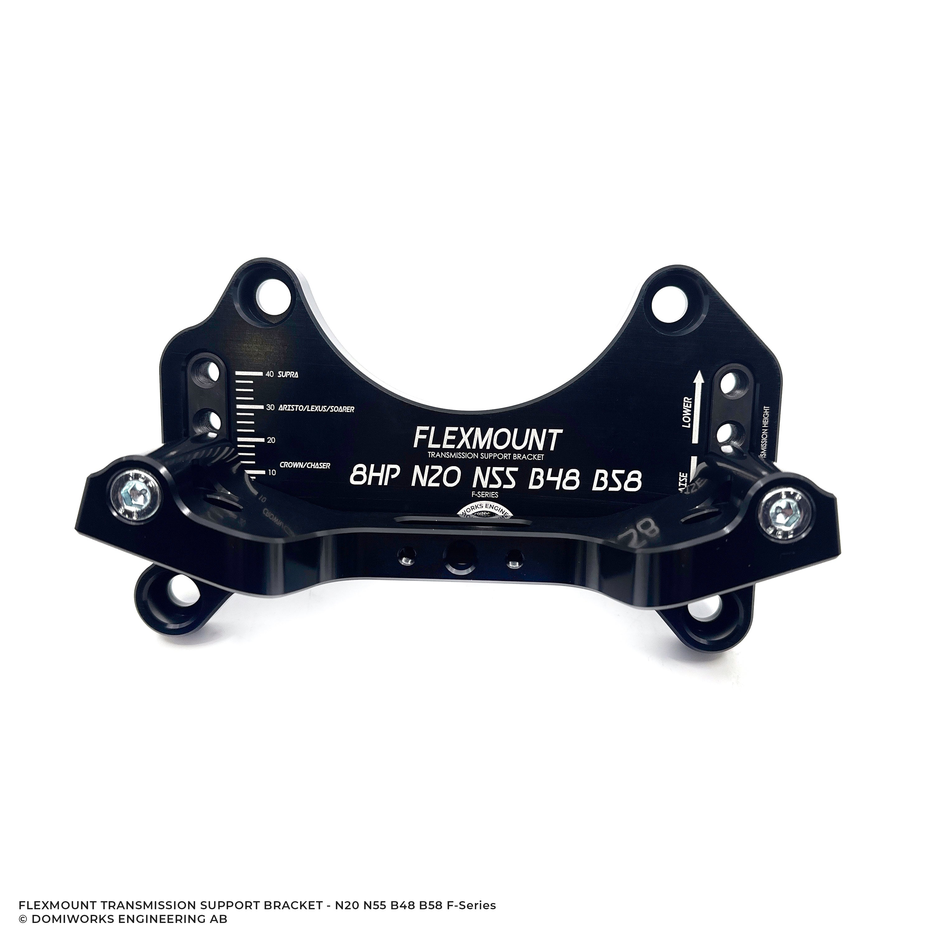 Transfer Bracket FlexMount - Transmission Supporting Bracket - 8HP45/50 N20 N55 B48 B58 ...