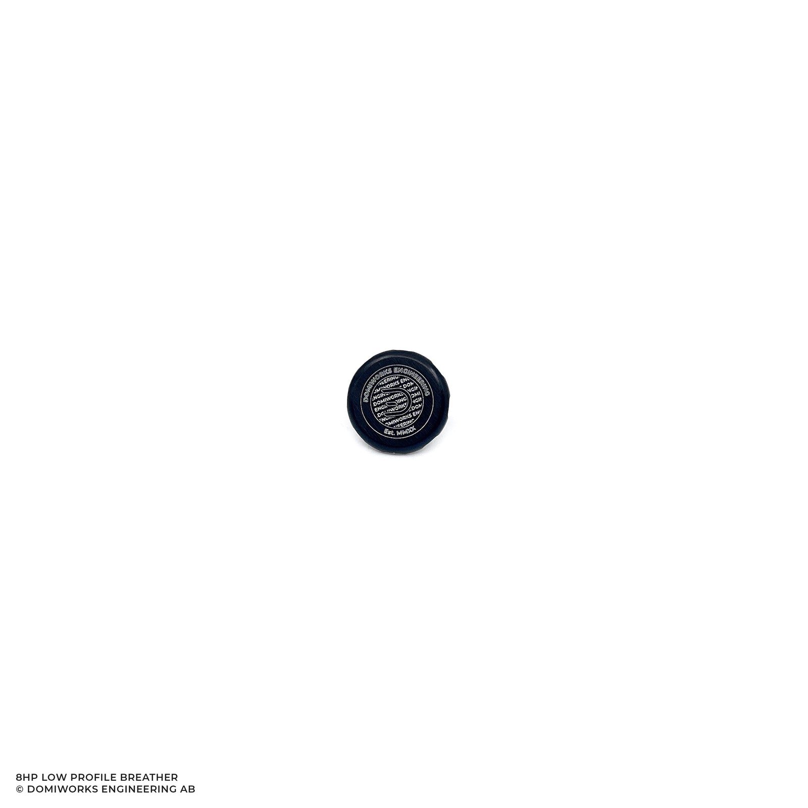 8HP Low Profile Breather Cap – DomiWorks Engineering AB