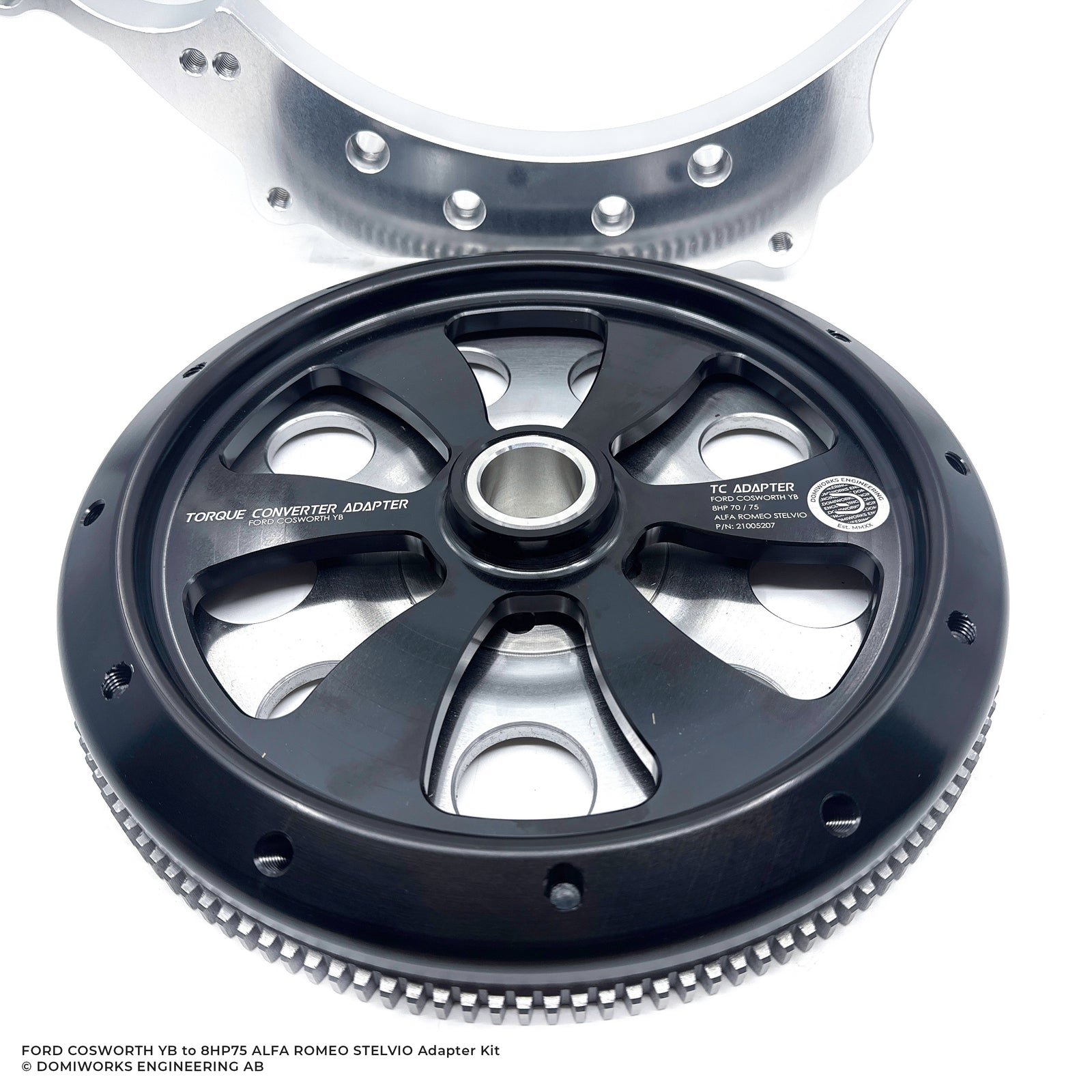 Ford Cosworth YB to 8HP 70/75 Alfa Romeo Stelvio Adapter Kit