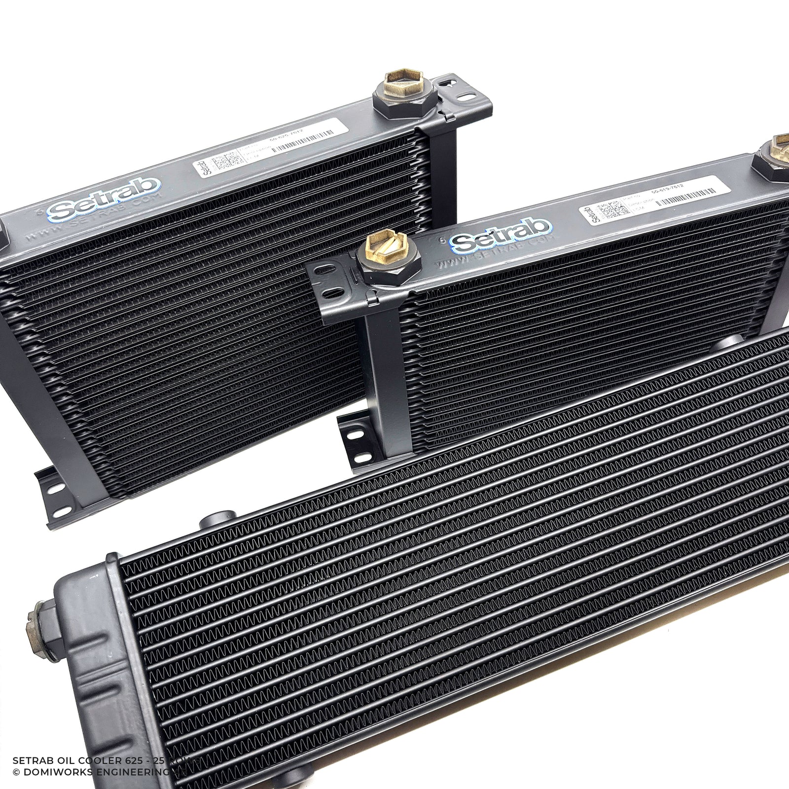 Setrab Oil Cooler ProLine Std 625 - 25 Rows – DomiWorks Engineering AB