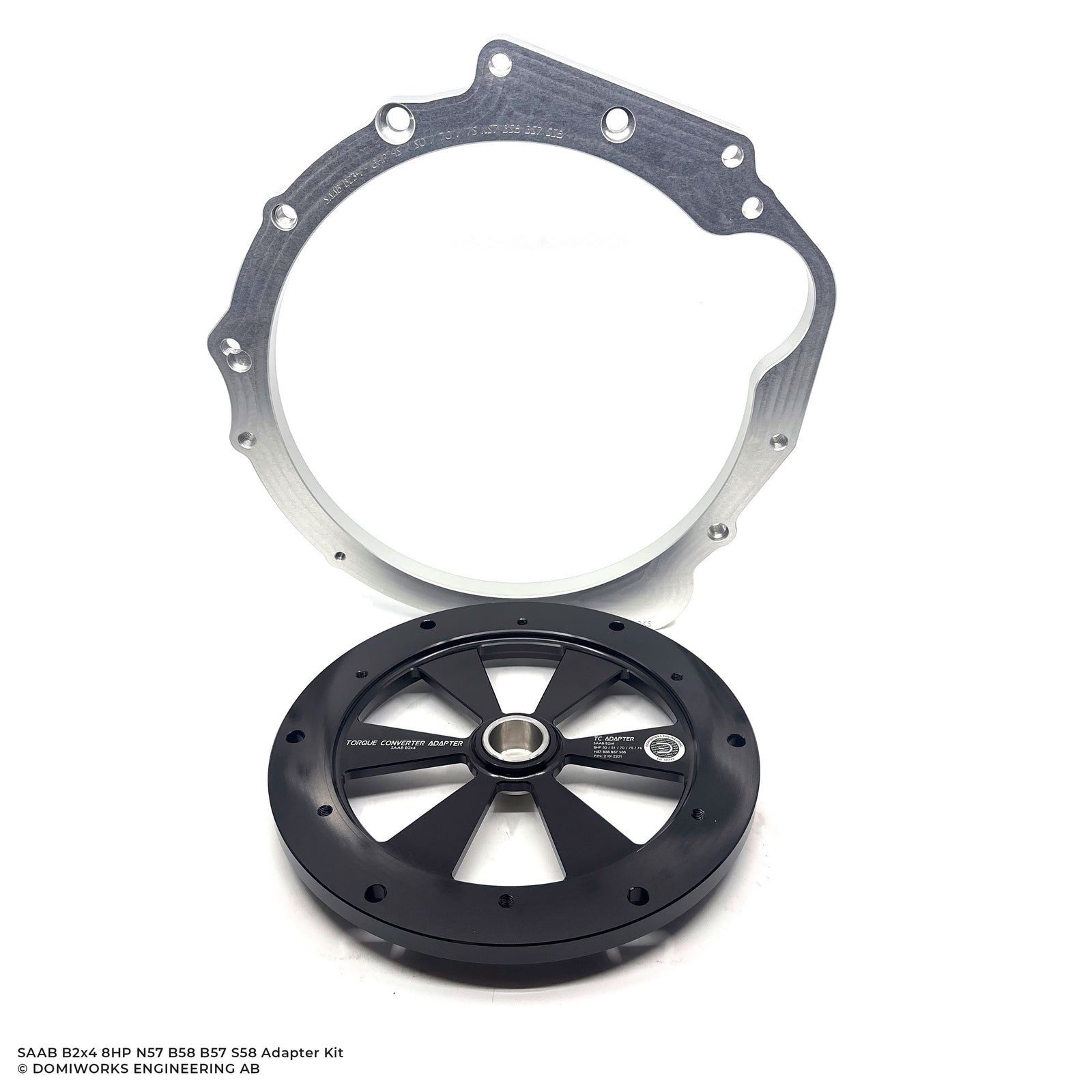 SAAB B2x4 8HP N57 B58 B57 S58 Adapter Kit – DomiWorks Engineering AB