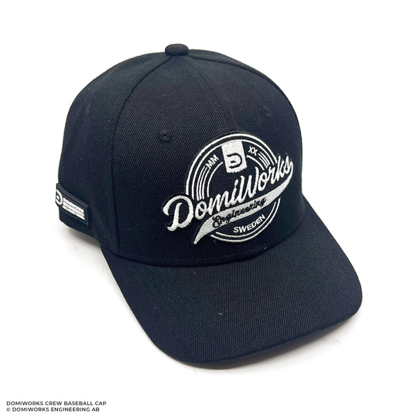 DomiWorks Crew Black Snapback Cap