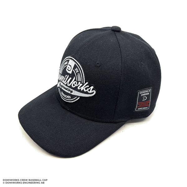 DomiWorks Crew Black Snapback Cap