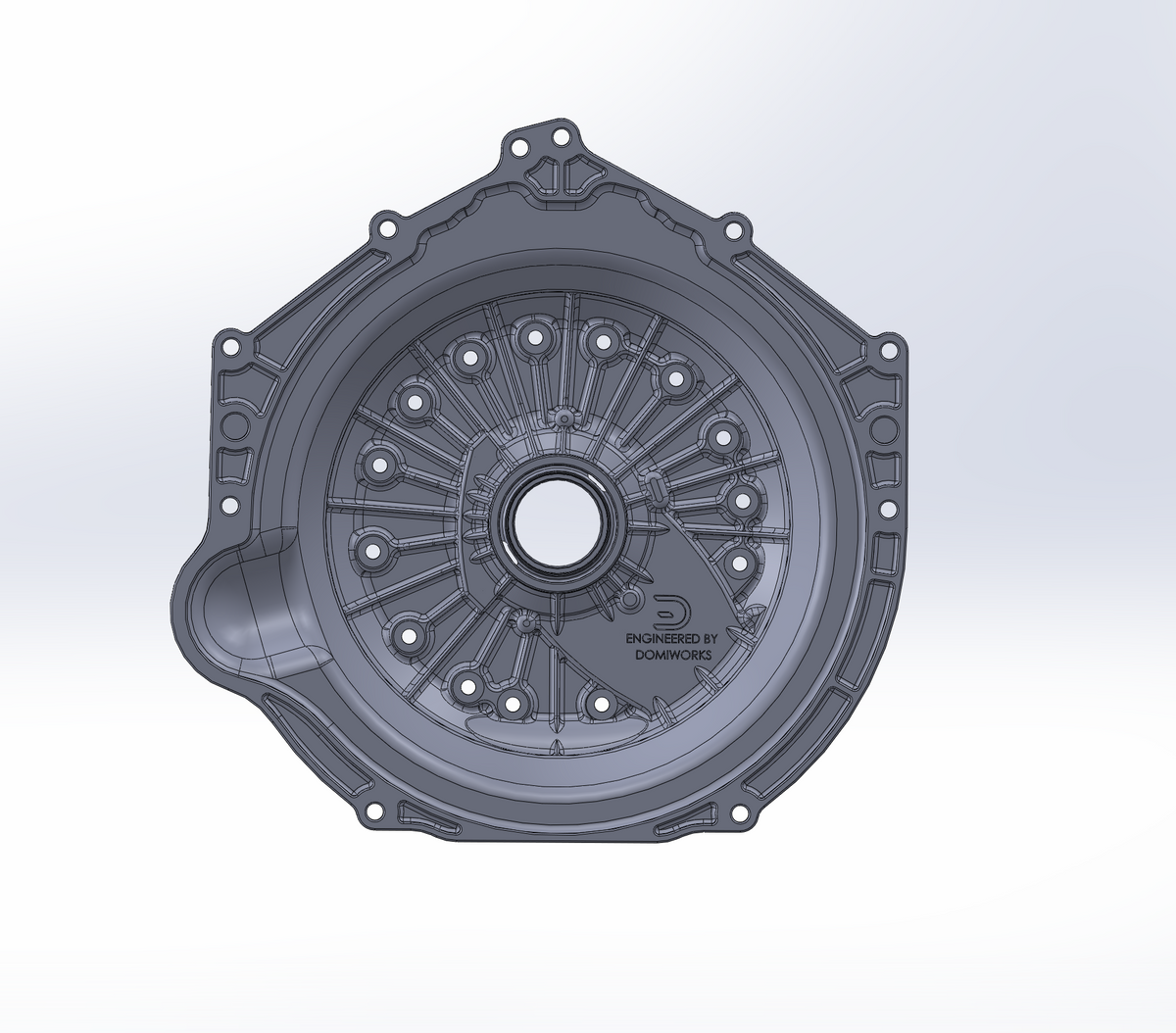 Chevy LS/LT/SB/BB Ultim8HP Bellhousing Kit for 8HP 90/95