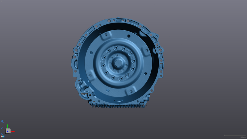 Jaguar 8HP70 Gearbox from XF 3.0D Engine