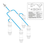 Air Jack 90 Competition Complete Set 4pc, 8bar