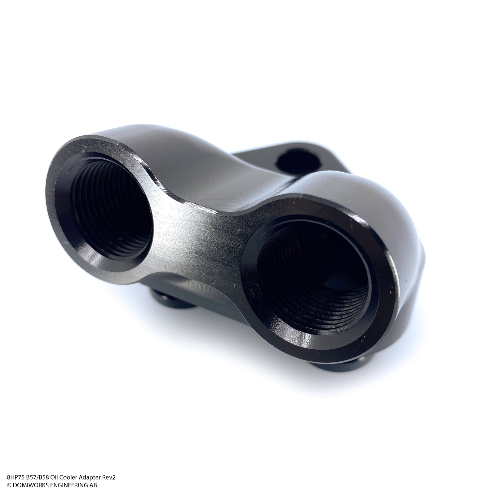 8HP Oil Cooler Adapter - B57 - Type 3 – DomiWorks Engineering AB