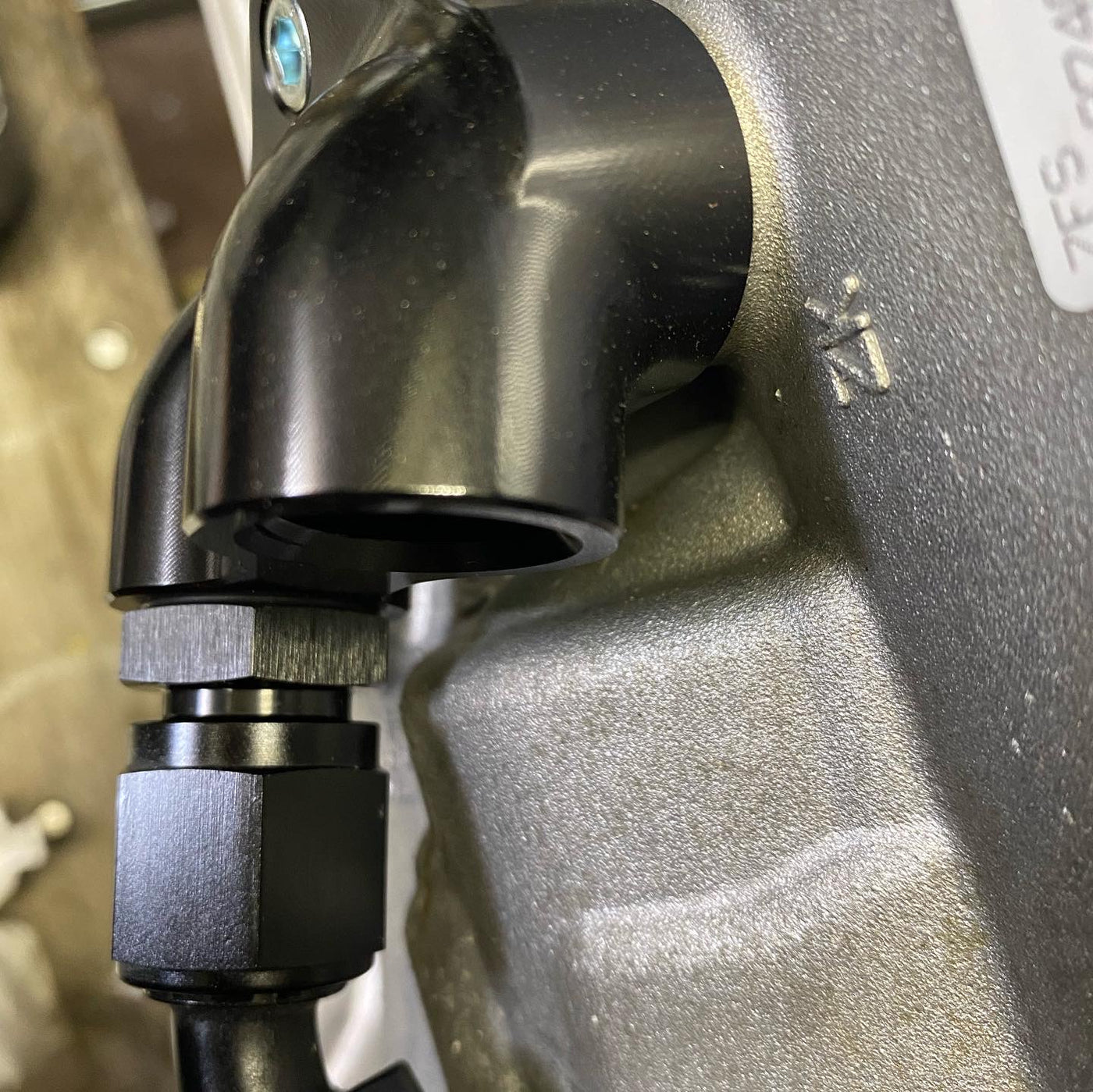 8HP Oil Cooler Adapter - B57 - Type 3 – DomiWorks Engineering AB
