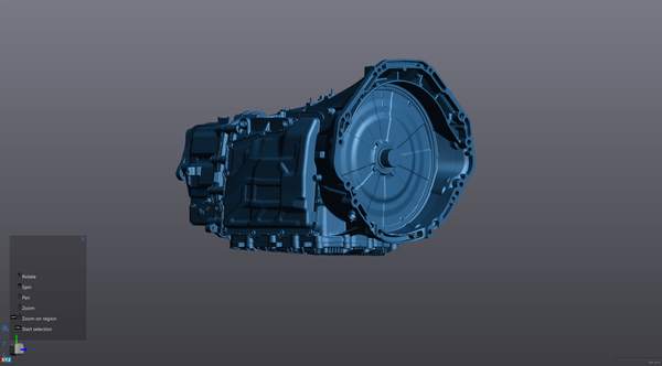 BMW DCT GS7D70SG gearbox from S63 engine