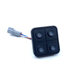 CAN Keypad - Multi Color LED - Small inserts 15mm