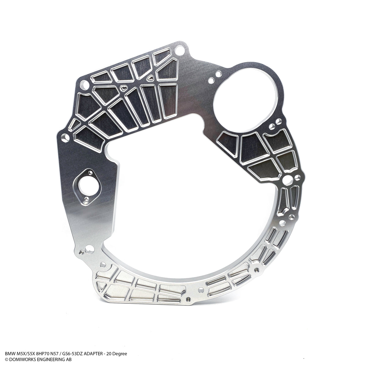 BMW M5x/S5x M20 8HP 45/50/70/75 N57 B57 B58 Adapter - 20 degree tilt