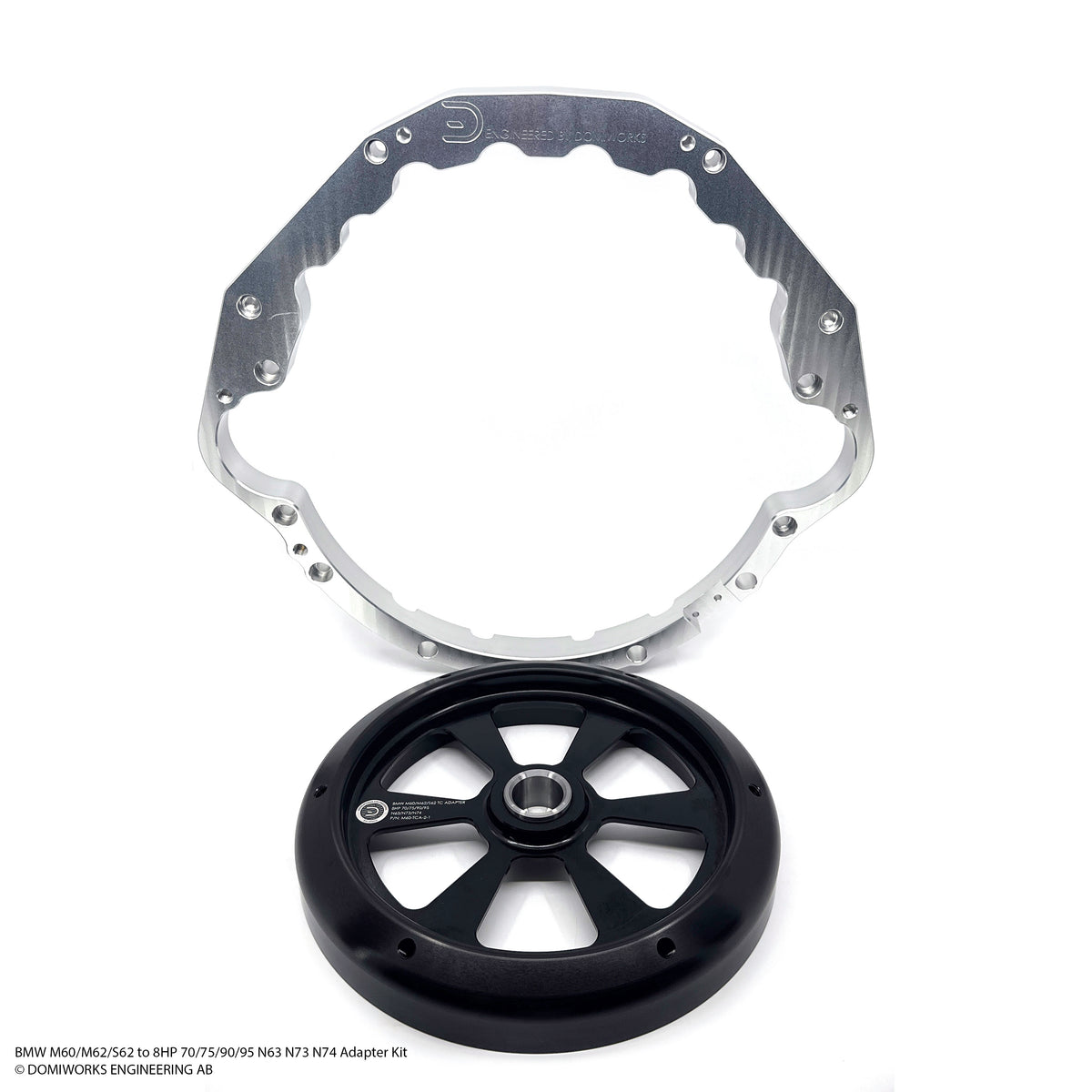 BMW M60/M62/S62 to 8HP 70/75 N63 N74 Adapter Kit