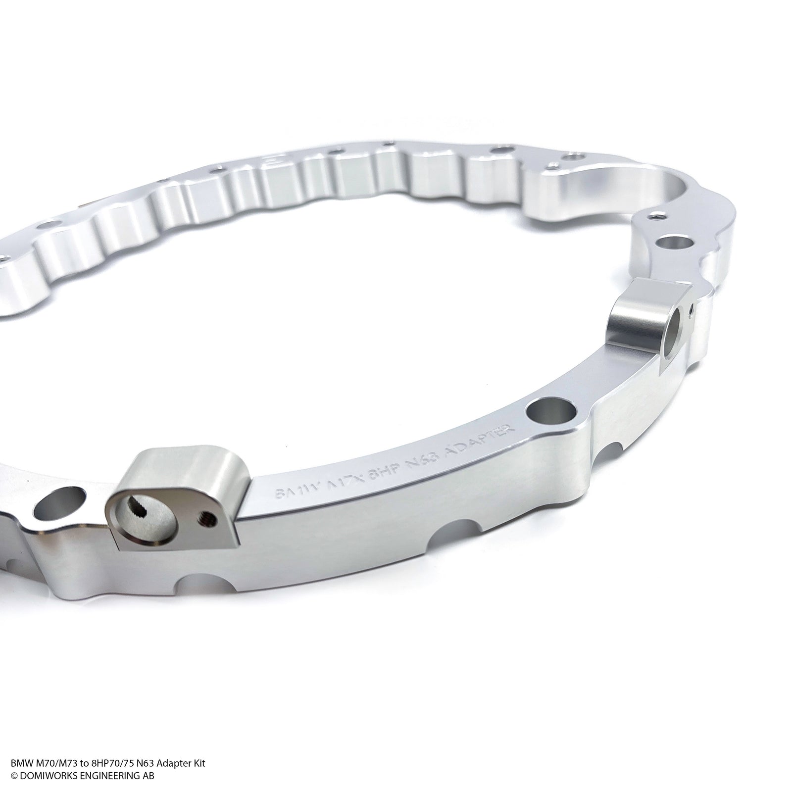 BMW M70/M73 to 8HP 70/75 N63 Adapter Kit – DomiWorks Engineering AB